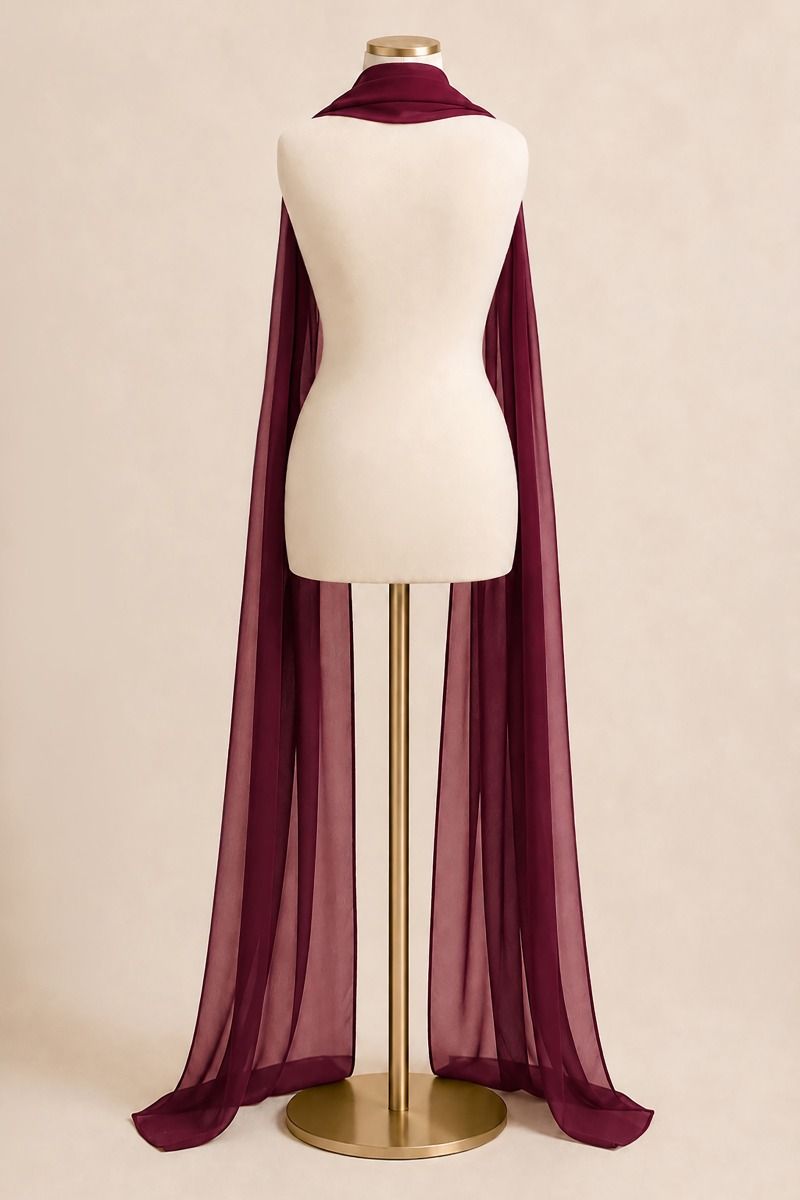 Lightweight Chiffon Scarf