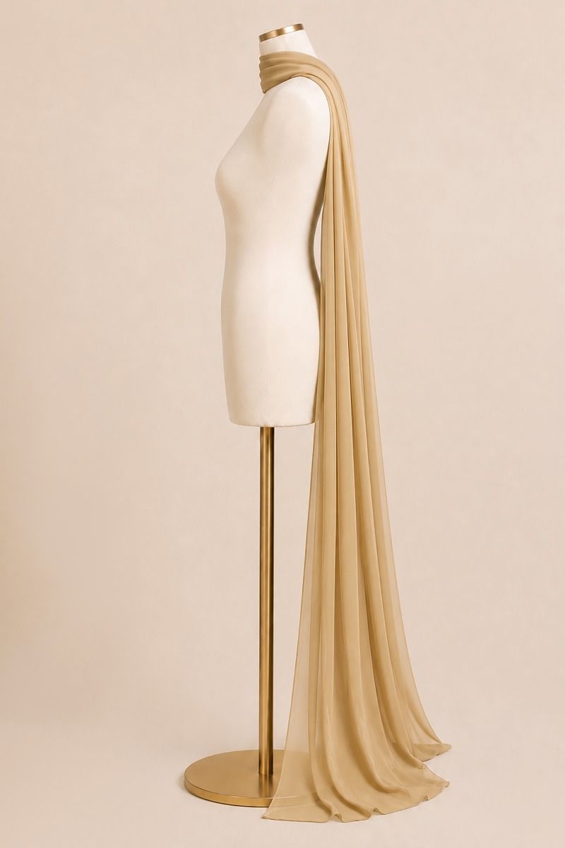 Lightweight Chiffon Scarf