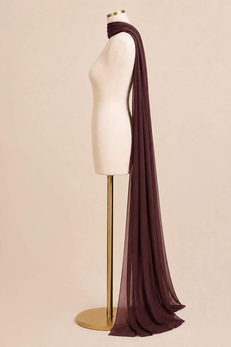 Lightweight Chiffon Scarf