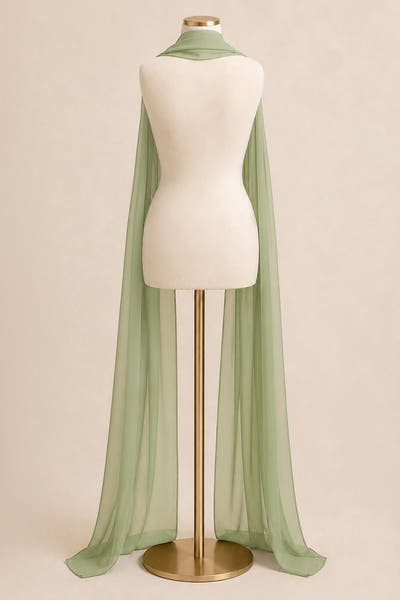 Lightweight Chiffon Scarf