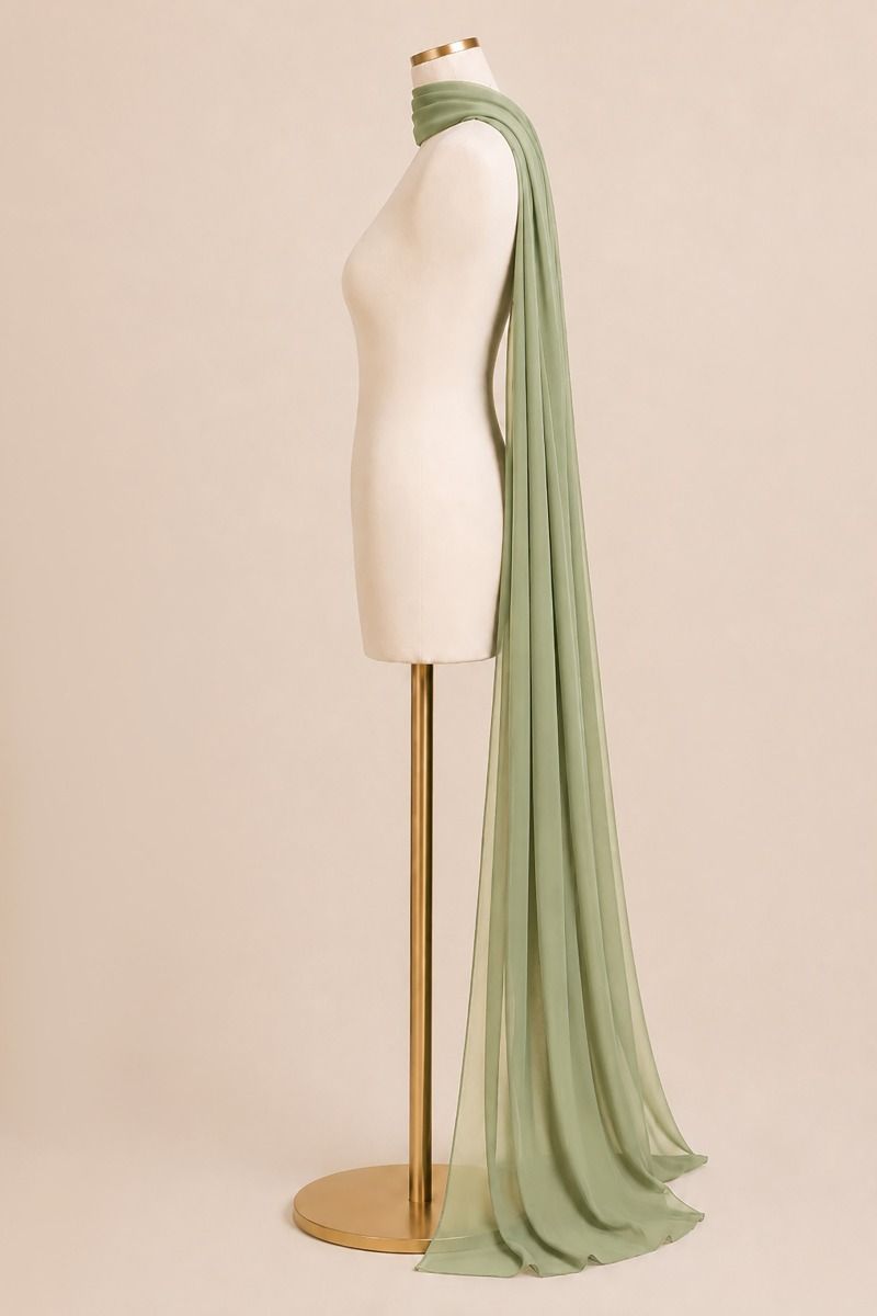 Lightweight Chiffon Scarf