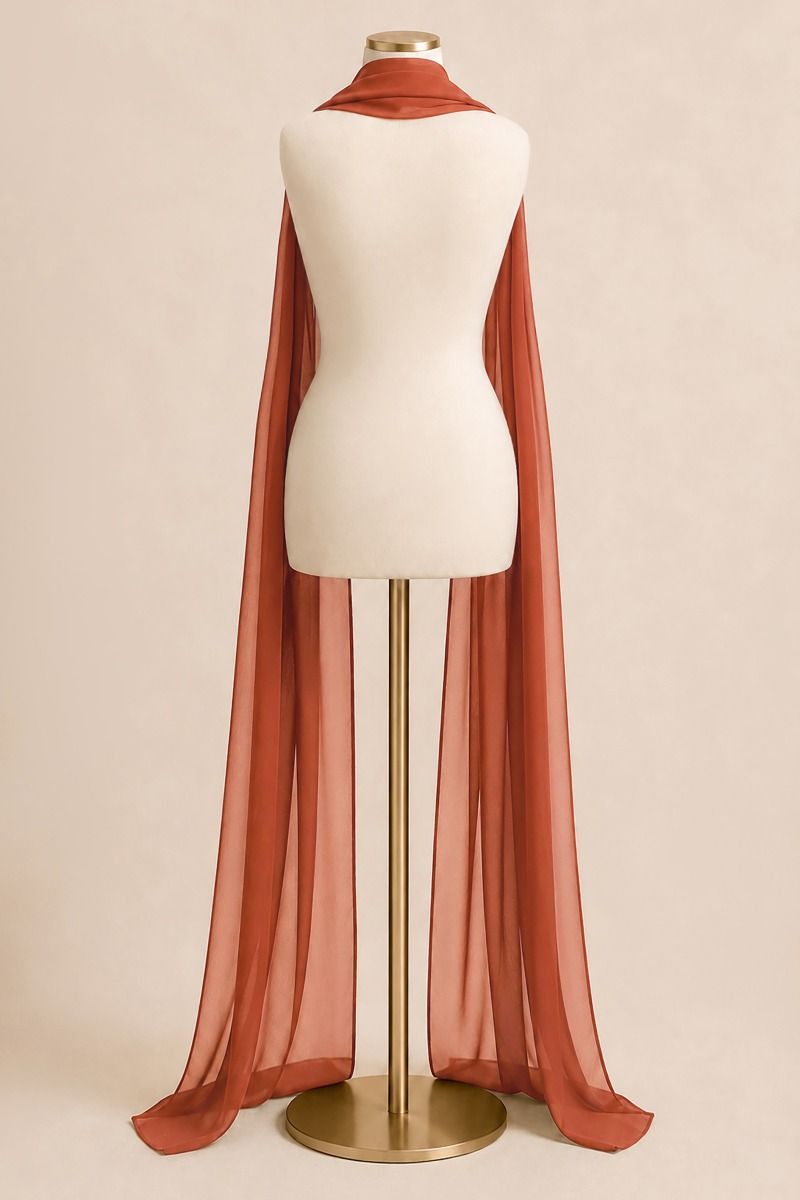 Lightweight Chiffon Scarf