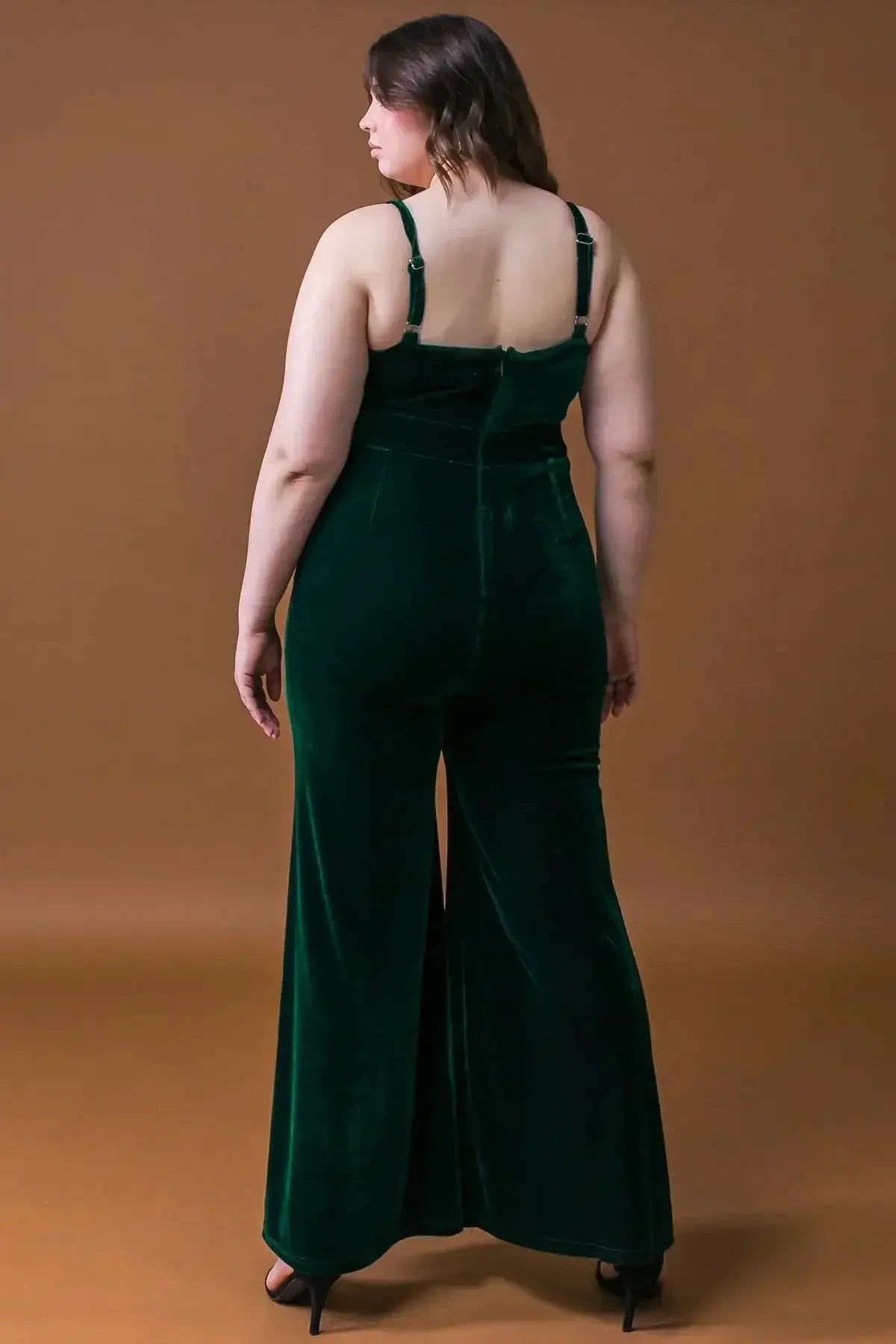 TWILIGHT HOUR VELVET JUMPSUIT