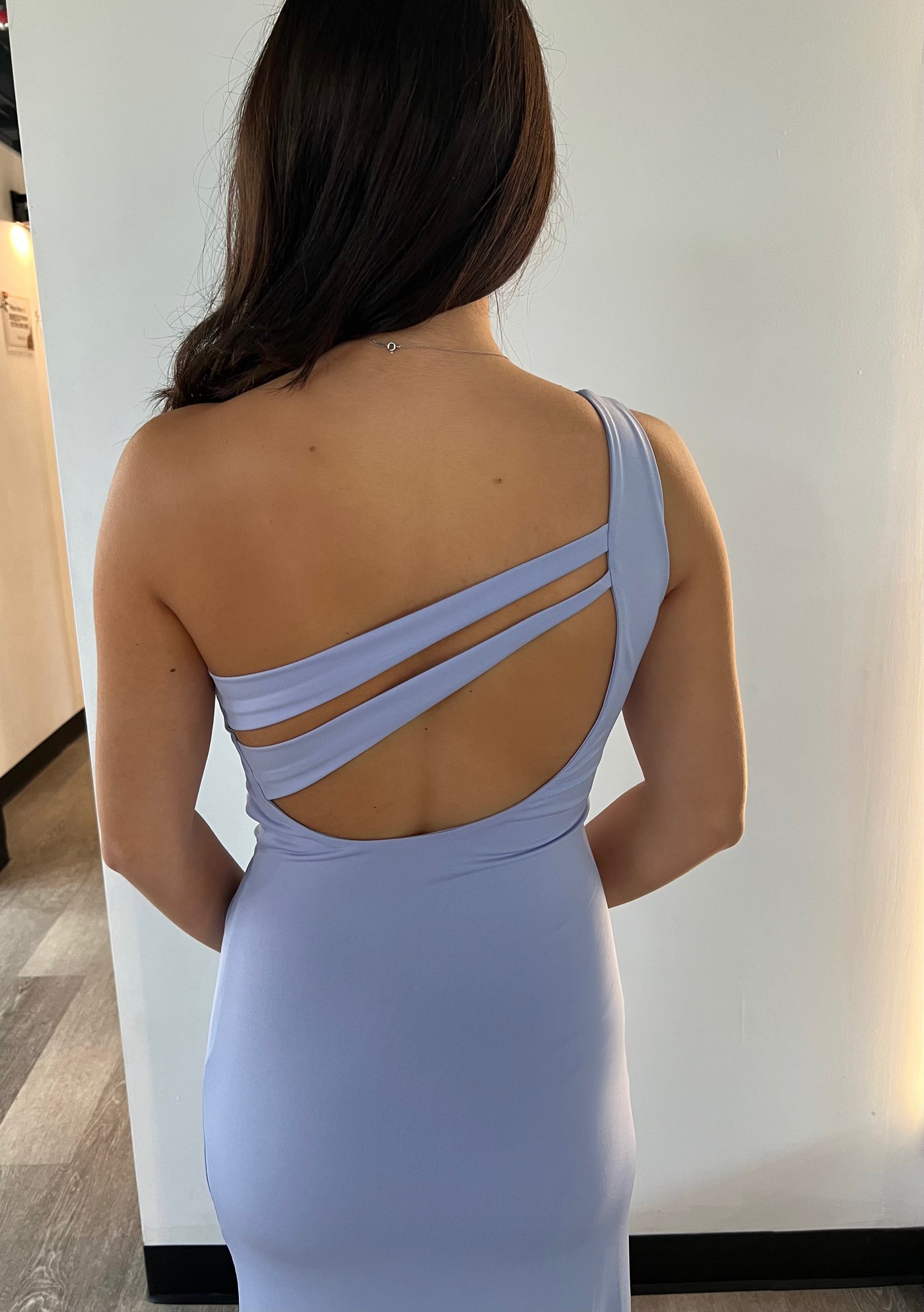 Britt Maxi Dress - Black - One Shoulder Dress