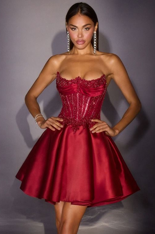 Nikki Mini Dress - Fit & Flare Cocktail Dress