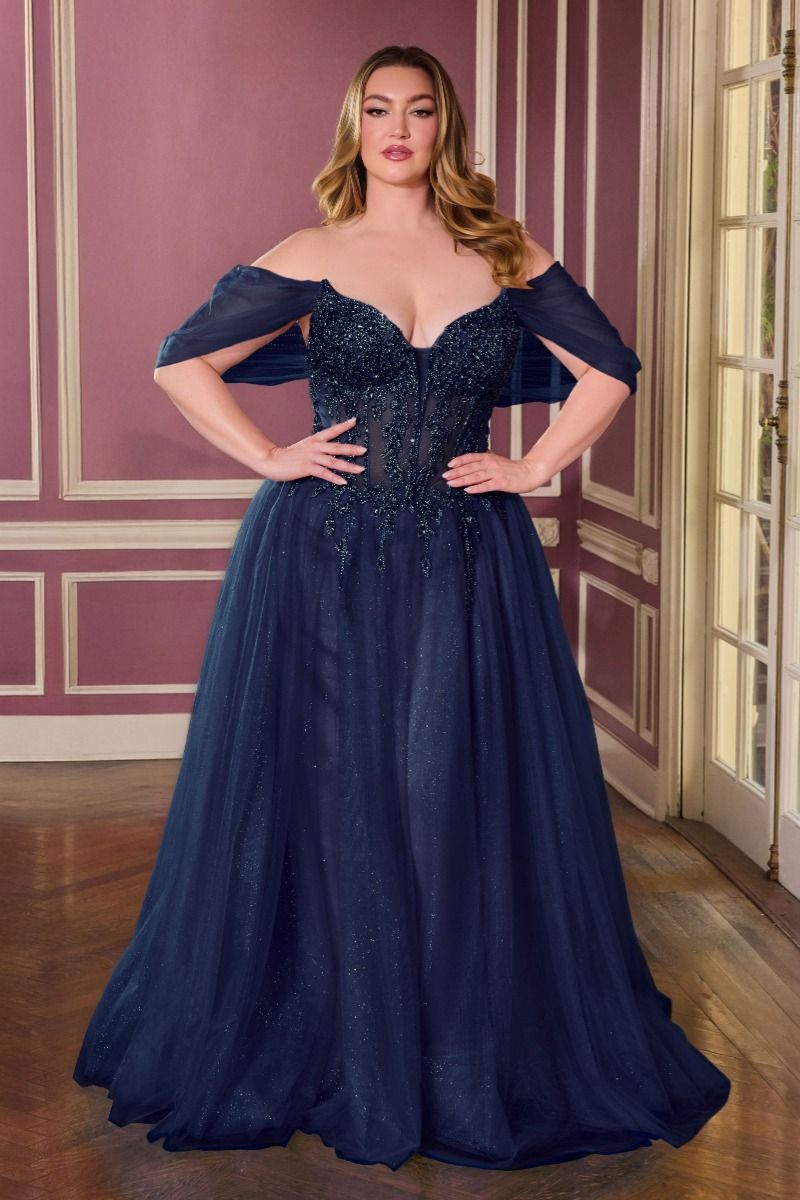 Lady Black Tie - Jolia Gown - A-line Corset Tulle Dress Lady Black Tie - Jolia Gown - A-line Corset Tulle Dress