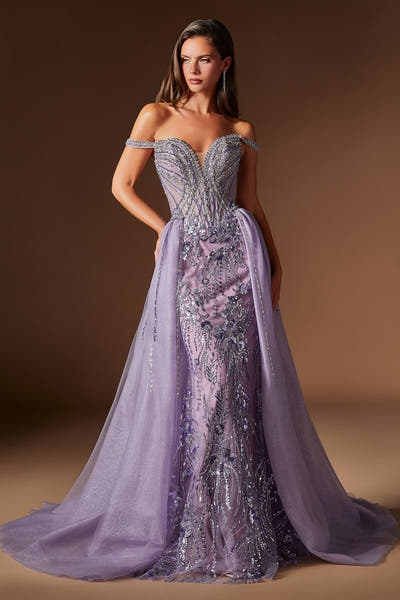 Esperanza Gown - Crystal Embellished Formal Evening Dress