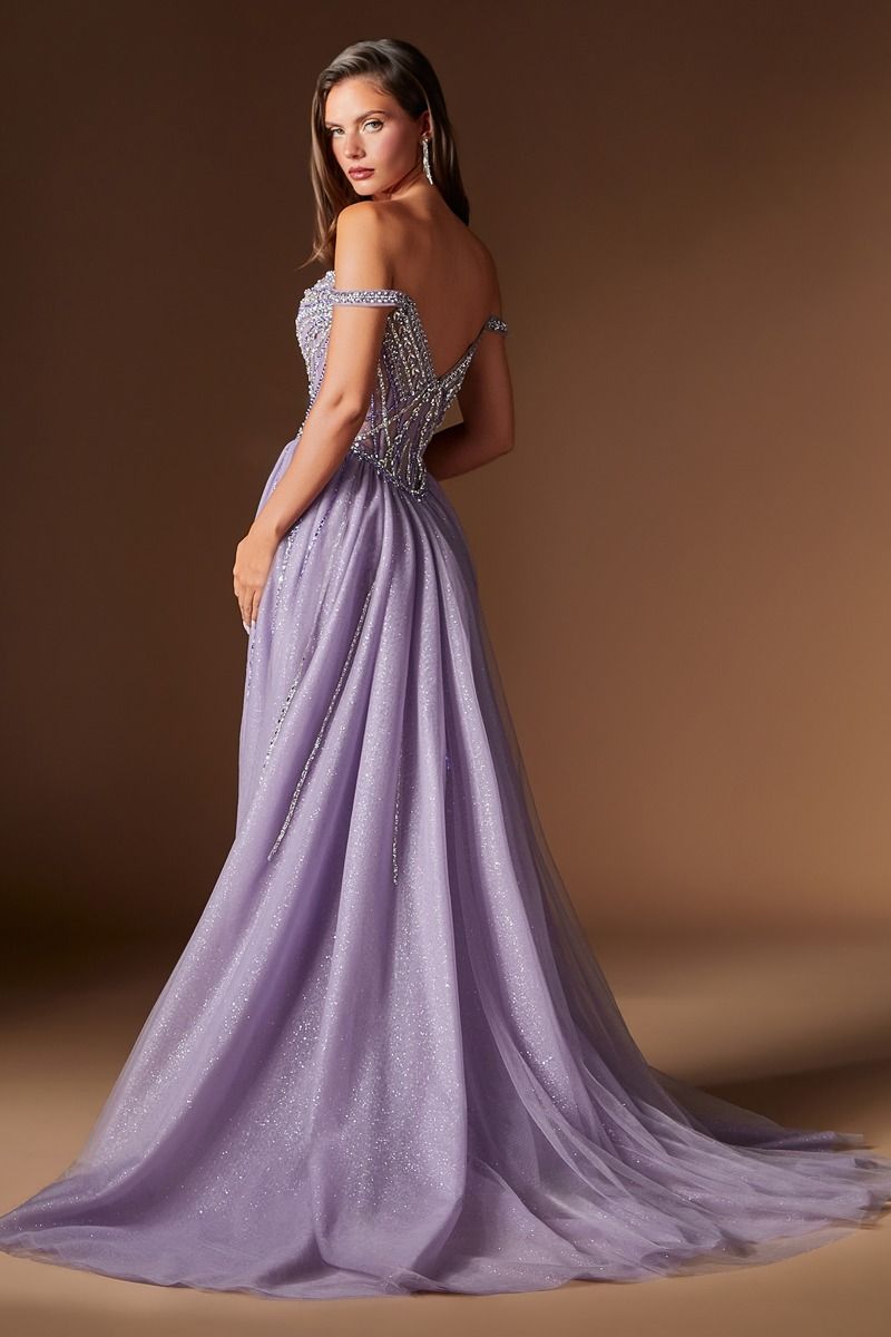 Esperanza Gown - Crystal Embellished Formal Evening Dress