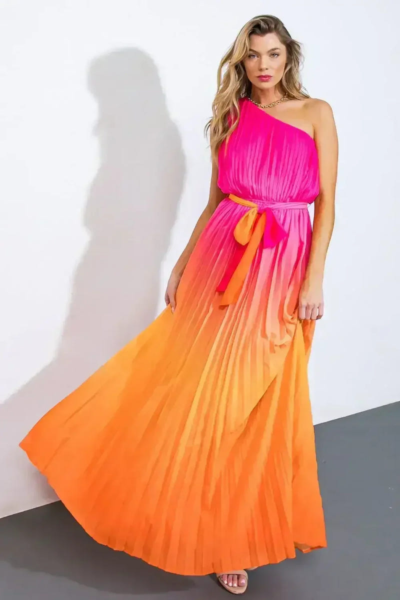 MY GREATEST GIFT OMBRE MAXI DRESS