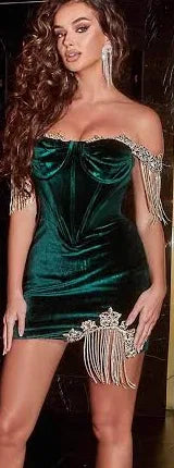 ISC SALE - Size 6, PS23150H - Emerald- Portia & Scarlett