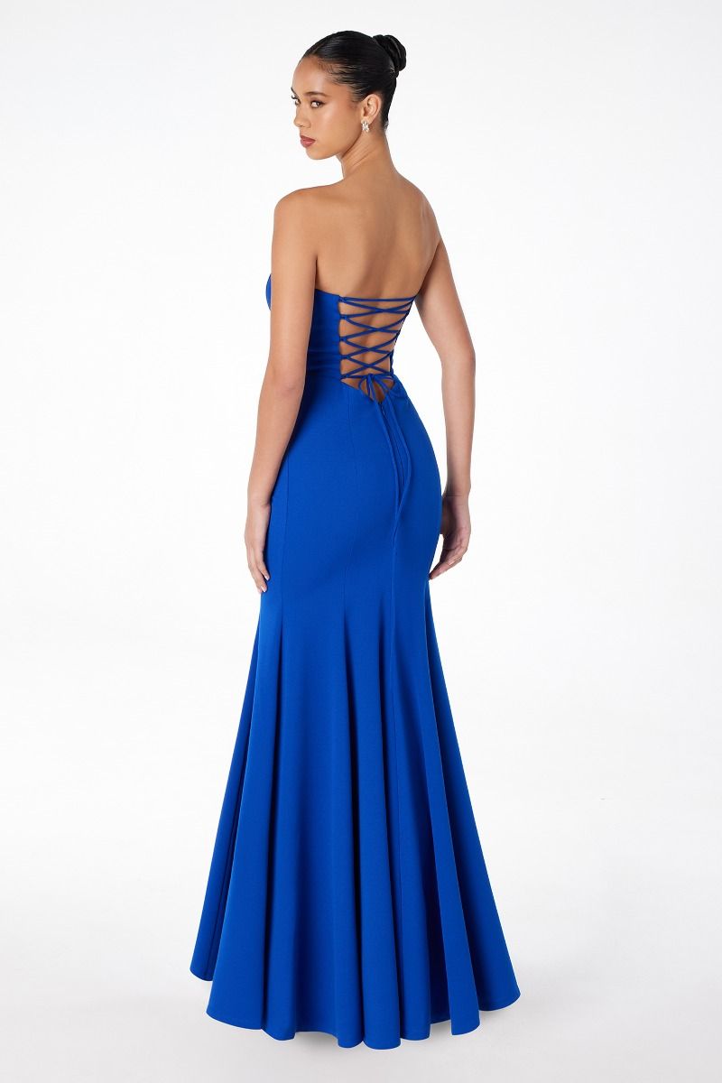 Lady Black Tie - Poppy Maxi Dress - Strapless Fitted Dress - Size Small Lady Black Tie - Poppy Maxi Dress - Strapless Fitted Dress - Size Small