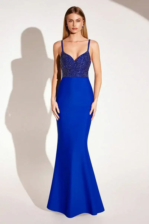BODHI CRYSTAL BODICE MAXI DRESS