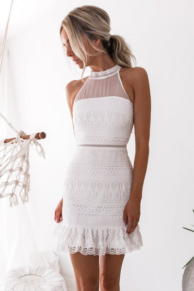 Vicky Dress - White - FINAL SALE
