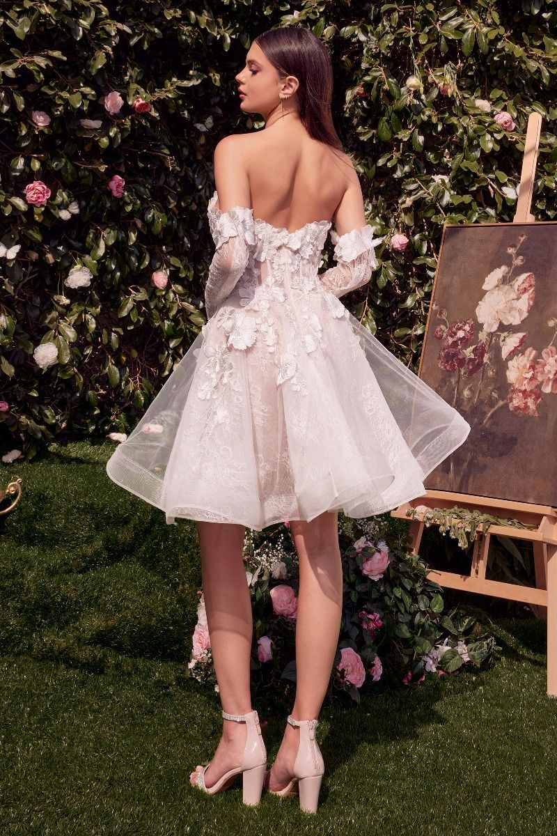 cocktail & party floral dress Ava Presley 26348 Homecoming Floral Short Cocktail Dress