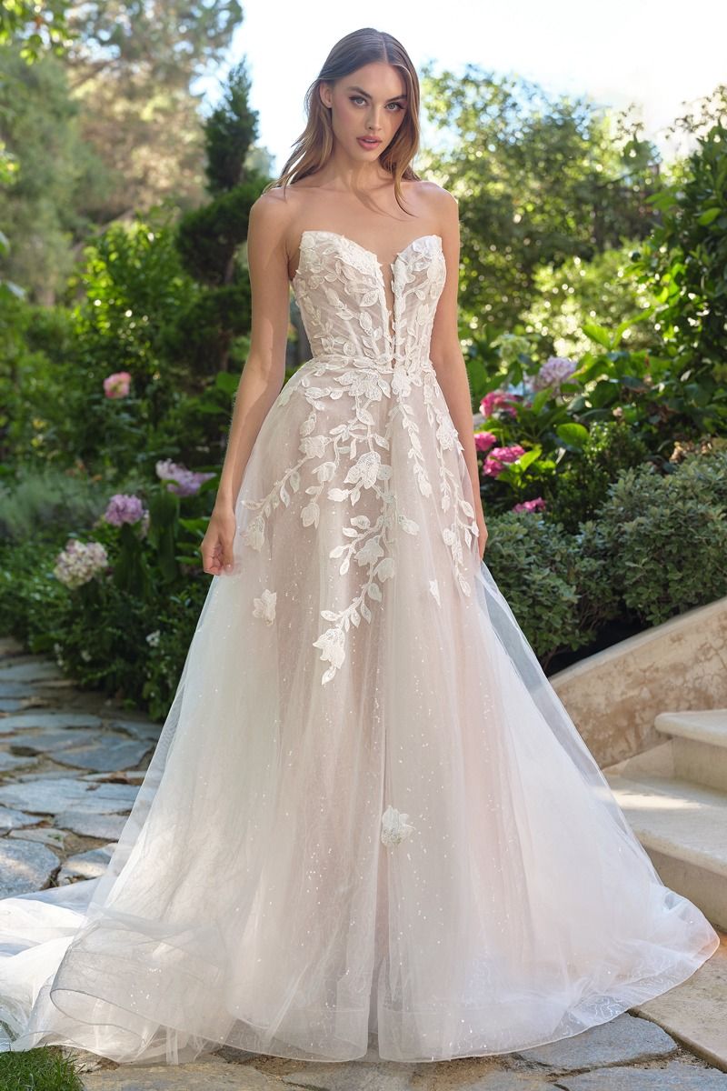 WL070 - A-line Wedding Ball Gown - Andrea & Leo